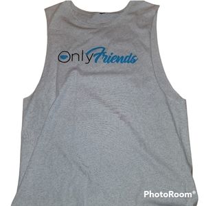 ONLY FRIENDS TANK TOP MENS LARGE